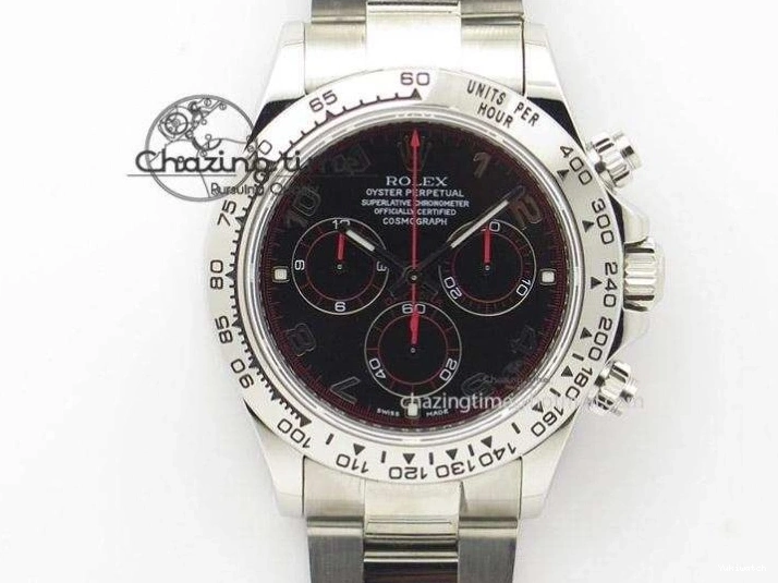 Steel V6F VS3135 1:1 V2 904L DLC Edition Submariner Black 116610 Blacken Best 0519